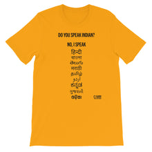 Load image into Gallery viewer, Speak Indian Unisex T-Shirt (Dark Design)