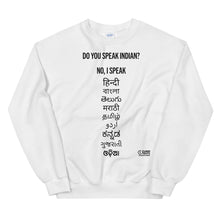 Load image into Gallery viewer, Speak Indian Unisex Sweater (Dark Design)